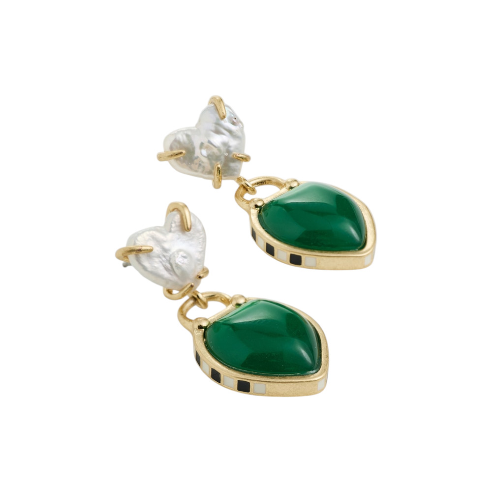 CLARE V. Le Heartbreaker Earrings - Picture 4 of 10